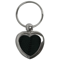 Abstract Clutter Key Chains (heart)  by Nexatart