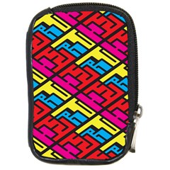 Color Red Yellow Blue Graffiti Compact Camera Cases