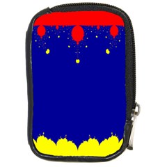 Critical Points Line Circle Red Blue Yellow Compact Camera Cases