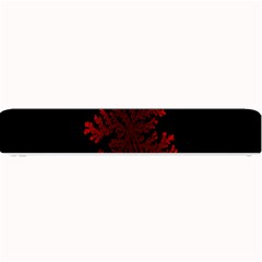 Dendron Diffusion Aggregation Flower Floral Leaf Red Black Small Bar Mats by Mariart