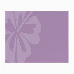 Hibiscus Sakura Lavender Herb Purple Small Glasses Cloth