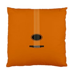 Minimalism Art Simple Guitar Standard Cushion Case (one Side) by Mariart