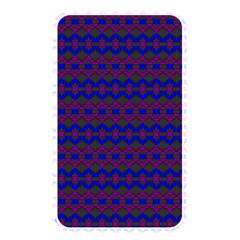 Split Diamond Blue Purple Woven Fabric Memory Card Reader by Mariart