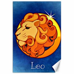 Zodiac Leo Canvas 20  X 30   by Mariart