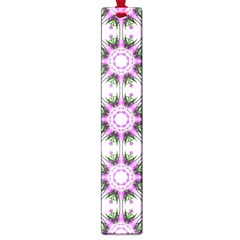 Pretty Pink Floral Purple Seamless Wallpaper Background Large Book Marks by Nexatart