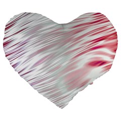 Fluorescent Flames Background With Special Light Effects Large 19  Premium Heart Shape Cushions by Nexatart