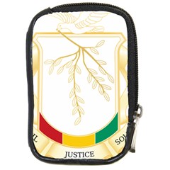 Coat Of Arms Of Republic Of Guinea  Compact Camera Cases by abbeyz71