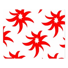 Star Figure Form Pattern Structure Double Sided Flano Blanket (large)  by Nexatart