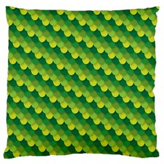 Dragon Scale Scales Pattern Standard Flano Cushion Case (two Sides) by Nexatart