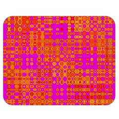 Pink Orange Bright Abstract Double Sided Flano Blanket (medium)  by Nexatart