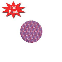 Pattern Abstract Squiggles Gliftex 1  Mini Buttons (100 Pack)  by Nexatart