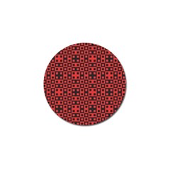 Abstract Background Red Black Golf Ball Marker (10 Pack) by Nexatart