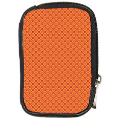 Heart Orange Love Compact Camera Cases by Mariart