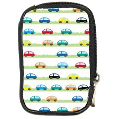 Small Car Red Yellow Blue Orange Black Kids Compact Camera Cases