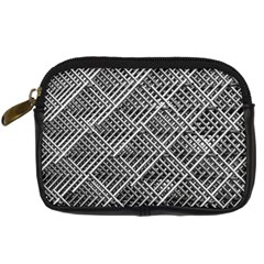 Pattern Metal Pipes Grid Digital Camera Cases by Nexatart