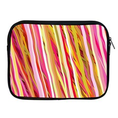 Color Ribbons Background Wallpaper Apple Ipad 2/3/4 Zipper Cases by Nexatart