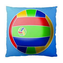 Balloon Volleyball Ball Sport Standard Cushion Case (two Sides) by Nexatart