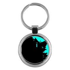 Abstraction Key Chains (round)  by Valentinaart