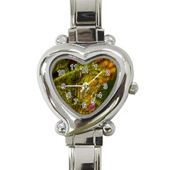 Dragonfly Dragonfly Wing Insect Heart Italian Charm Watch by Nexatart