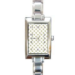 Angry Emoji Graphic Pattern Rectangle Italian Charm Watch by dflcprints