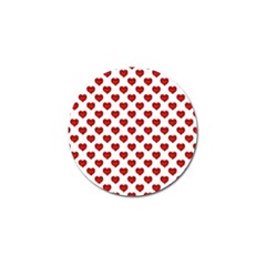 Emoji Heart Character Drawing  Golf Ball Marker by dflcprints