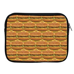 Delicious Burger Pattern Apple Ipad 2/3/4 Zipper Cases by berwies