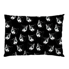 Cat Pattern Pillow Case by Valentinaart