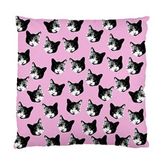 Cat Pattern Standard Cushion Case (two Sides) by Valentinaart
