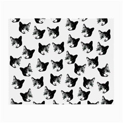 Cat Pattern Small Glasses Cloth by Valentinaart