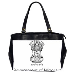 Seal Of Indian State Of Mizoram Office Handbags (2 Sides)  by abbeyz71