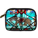 Elephant Stained Glass Digital Camera Cases