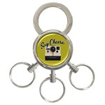 Say Cheese 3-Ring Key Chains