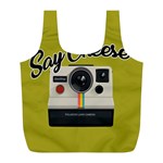 Say Cheese Full Print Recycle Bags (L) 