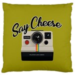 Say Cheese Standard Flano Cushion Case (One Side)
