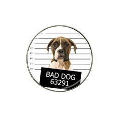 Bad Dog Hat Clip Ball Marker (4 Pack) by Valentinaart