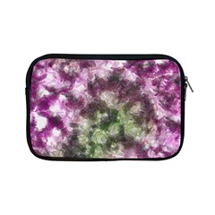 Purple Green Paint Texture    Apple Ipad Mini Protective Soft Case by LalyLauraFLM