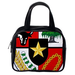 Shield Of National Emblem Of Indonesia  Classic Handbags (one Side) by abbeyz71
