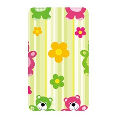 Animals Bear Flower Floral Line Red Green Pink Yellow Sunflower Star Memory Card Reader by Mariart