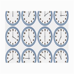 Alarm Clock Hour Circle Small Glasses Cloth (2-side)