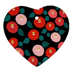 Candy Sugar Red Pink Blue Black Circle Ornament (heart)