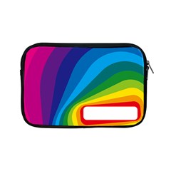 Circle Rainbow Color Hole Rasta Waves Apple Ipad Mini Zipper Cases