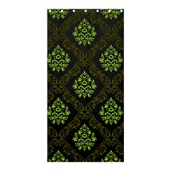 Leaf Green Shower Curtain 36  X 72  (stall)  by Mariart