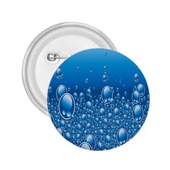 Water Bubble Blue Foam 2 25  Buttons by Mariart