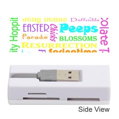Easter Subway Blossoms Color Rainbow Chocolate Memory Card Reader (stick) 
