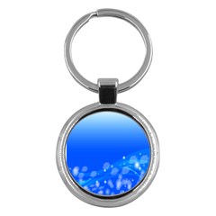 Fish Swim Blue Water Swea Beach Star Wave Chevron Key Chains (round) 