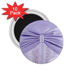 Ribbon Purple Sexy 2.25  Magnets (10 pack) 