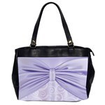 Ribbon Purple Sexy Office Handbags (2 Sides) 