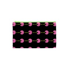 Wallpaper Pacman Texture Bright Surface Cosmetic Bag (xs) by Mariart