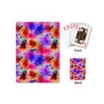 Floral Pattern Background Seamless Playing Cards (Mini) 