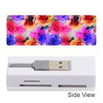 Floral Pattern Background Seamless Memory Card Reader (Stick) 
